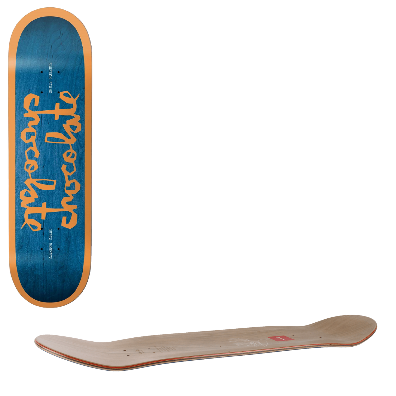 Chocolate Twin Tip Chunk Skateboard Deck - Roberts 8.25"