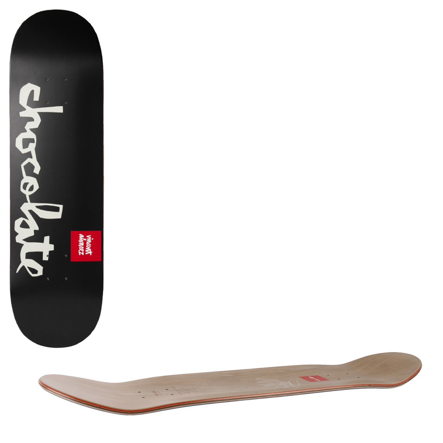 Chocolate Team Chunk Skateboard Deck - Alvarez 8.25"