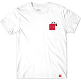 Chocolate Love Is Real T Shirt - White