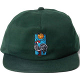 Chocolate Rooster 5 Panel Cap - Green