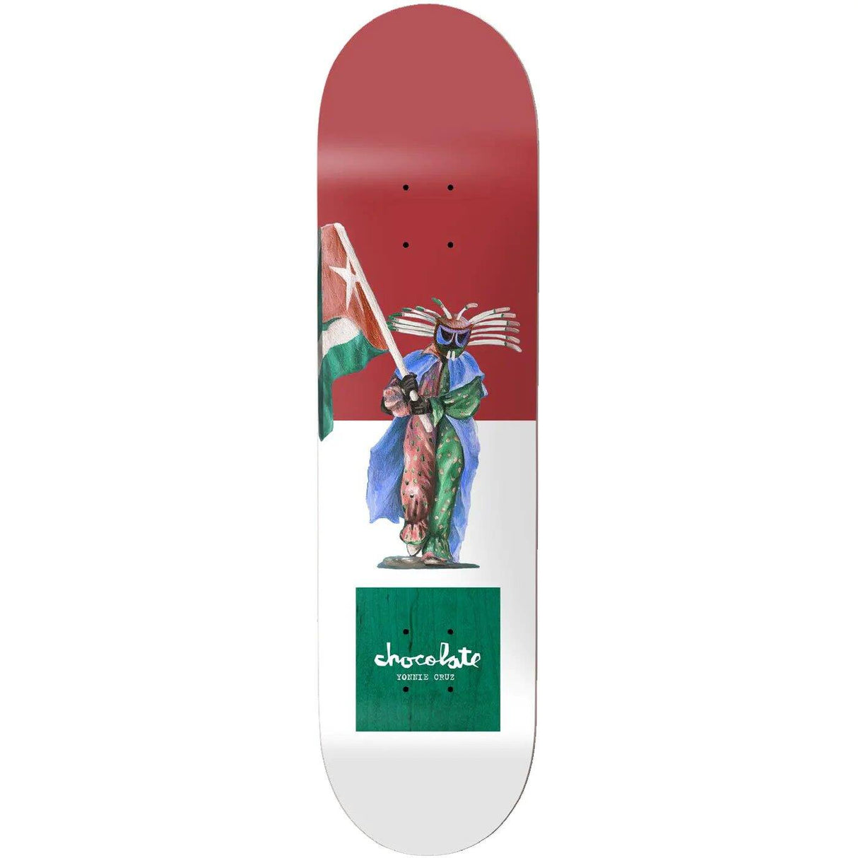 Chocolate Carnivale Skateboard Deck - Cruz 8.1875''