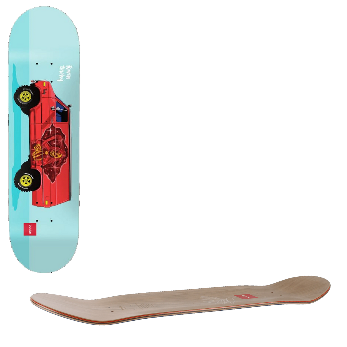 Chocolate Vanners Skateboard Deck - Tershy 8.5''
