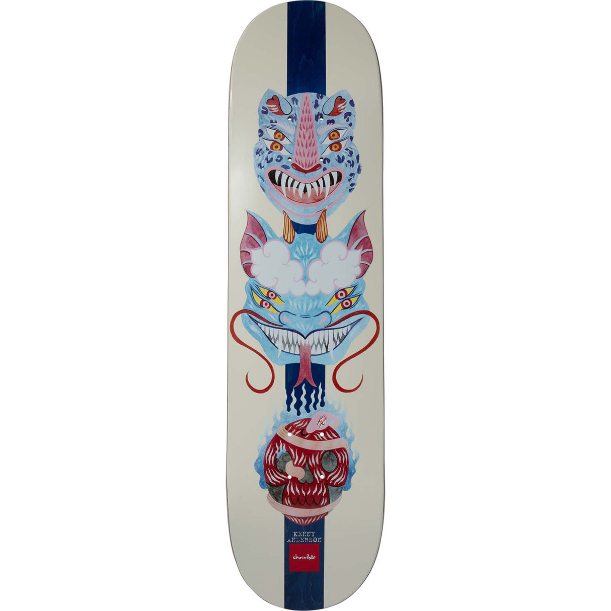 Chocolate Dog Perfume Mask Skateboard Deck - Anderson 8.5
