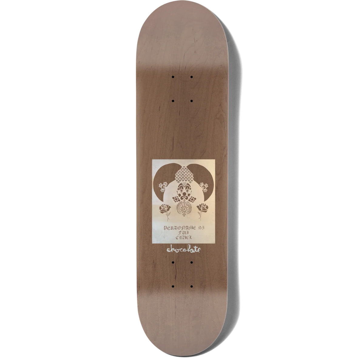 Chocolate Perdona Me Skateboard Deck - Alvarez 8.25"