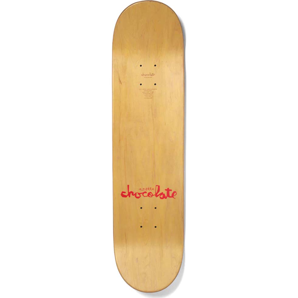 Chocolate Free Planet Earth Skateboard Deck - Trahan 8.25"