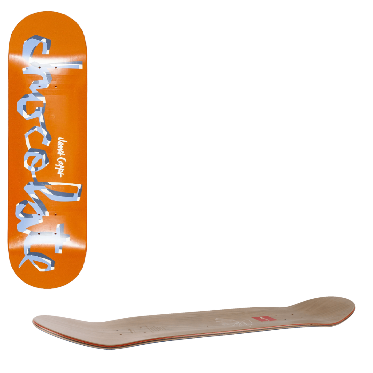 Chocolate OG Chunk Skateboard Deck - Capps 8"