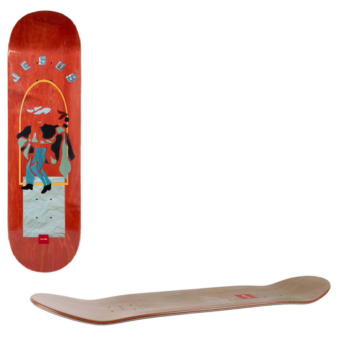 Chocolate Paper Dancer Skateboard Deck - Fernandez 8.25"