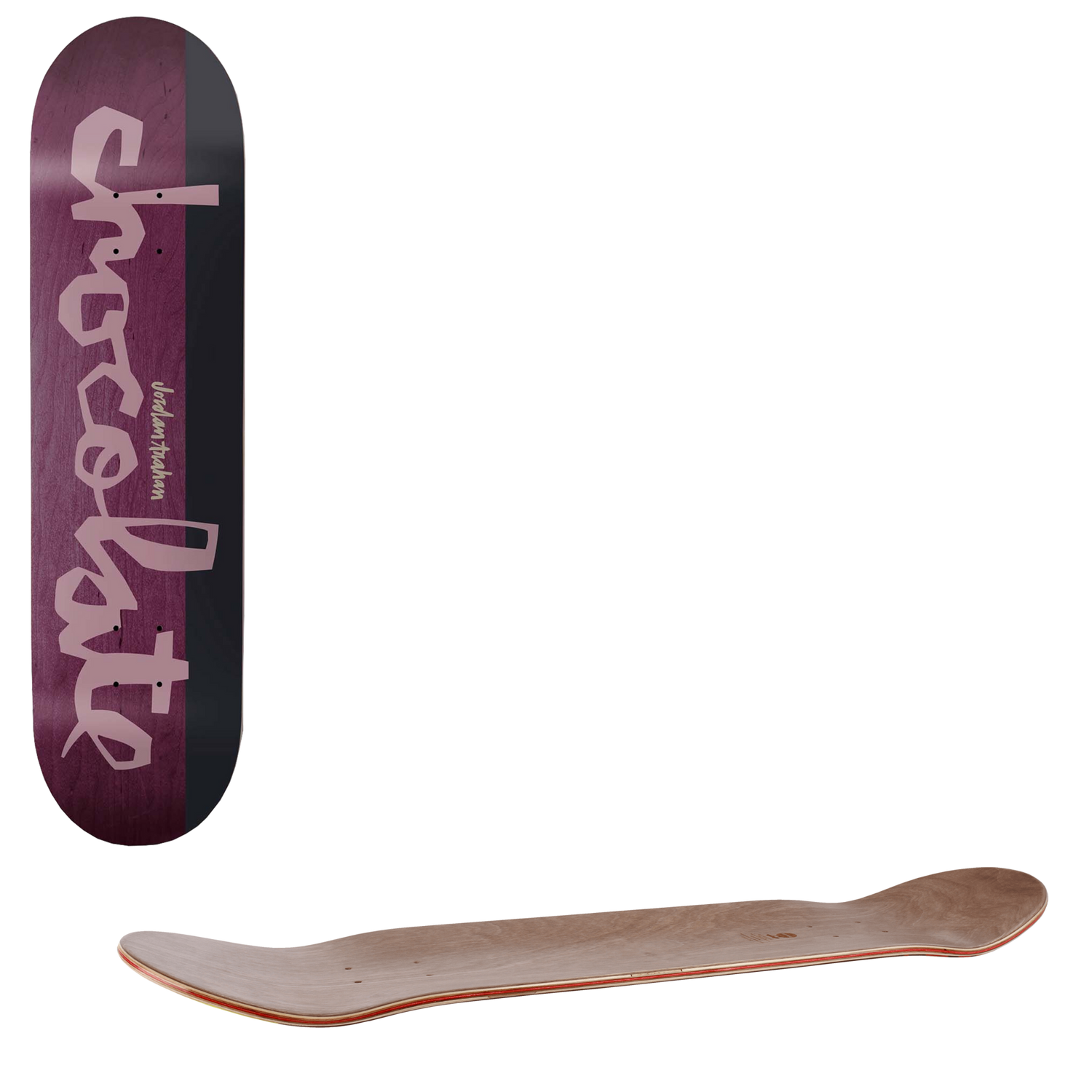 Chocolate OG Chunk Skateboard Deck - Trahan 8.25"