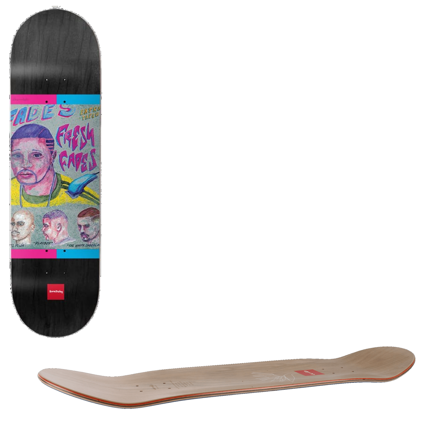 Chocolate Cuts Skateboard Deck - Tershy 8.25''