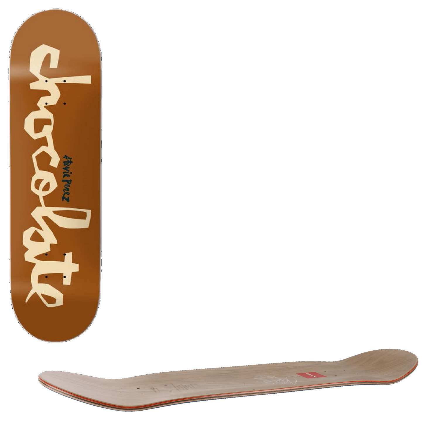 Chocolate OG Chunk Skateboard Deck - Perez 8.375''