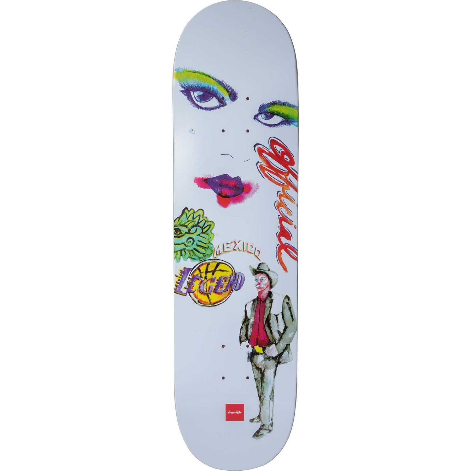 Chocolate Art Official Skateboard Deck - Perez 8.4"