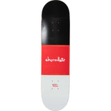 Chocolate Red Square Skateboard Deck - Aikens 8"