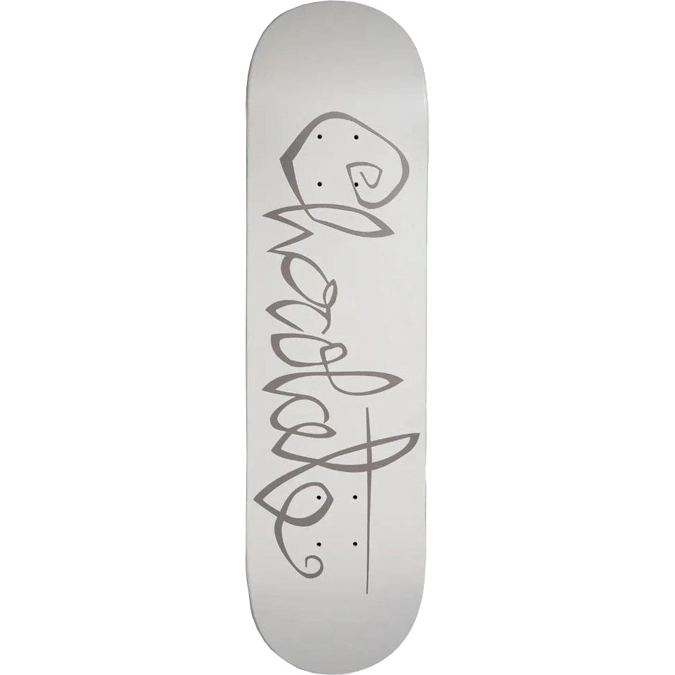 Chocolate OG Script Skateboard Deck - Capps 8.25"