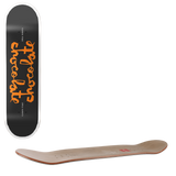 Chocolate Twin Chunk Roberts Skateboard Deck - Black 8.5"