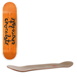 Chocolate Twin Chunk Roberts Skateboard Deck - Orange 8.25"