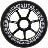 ChopSticks Panda Bear 100mm Wheel - Black PU