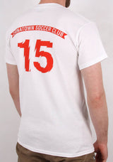 Chrystie X CSC T Shirt - White/Red