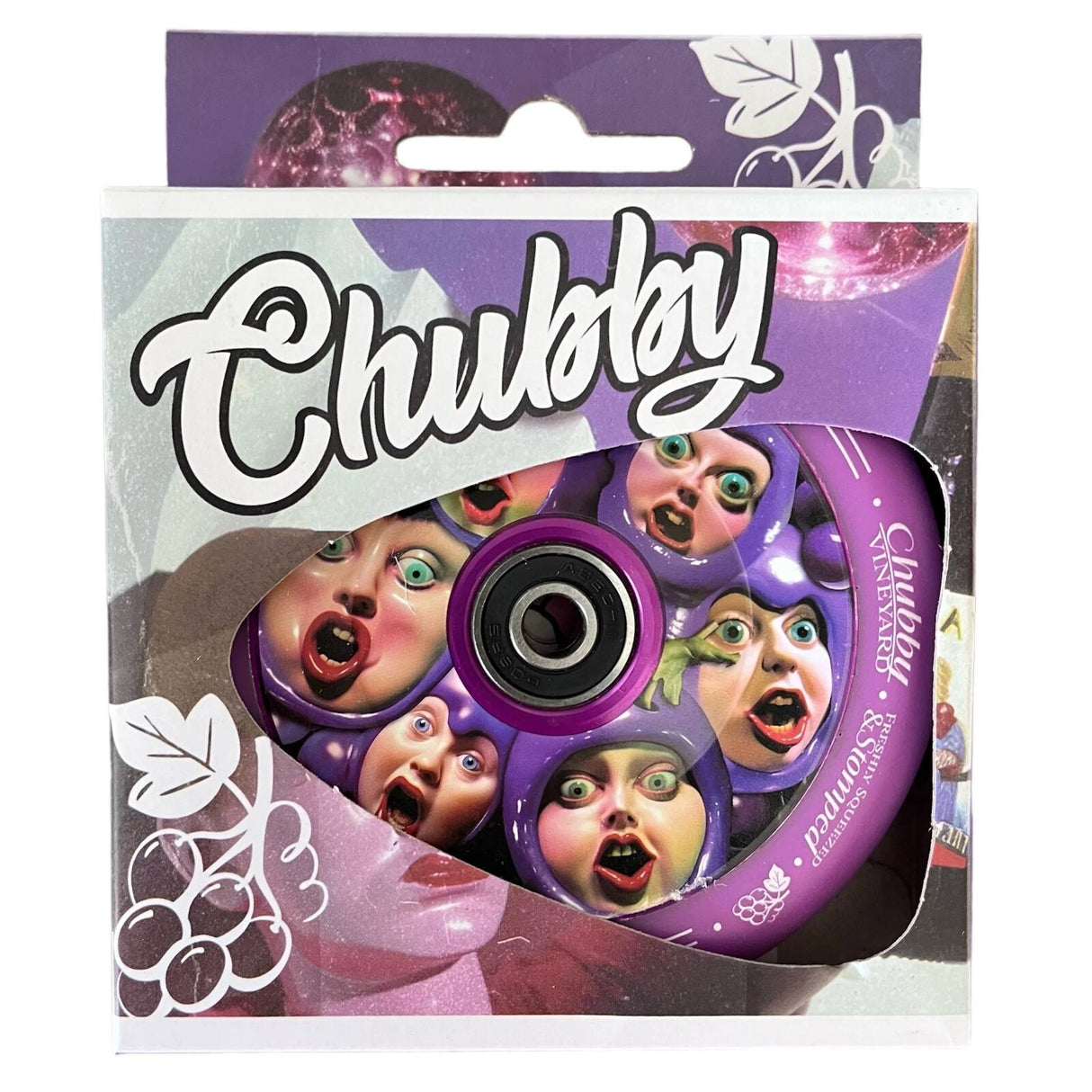 Chubby Grape Juice 110mm Scooter Wheel - Purple