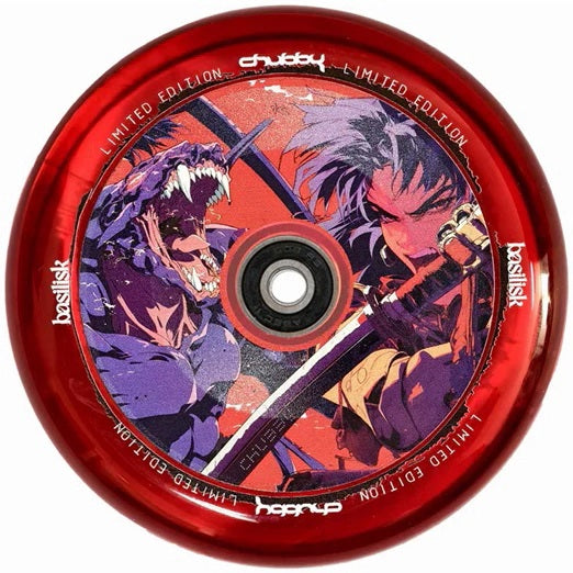 Chubby Basilisk Ltd edition 110mm Scooter Wheel - Red