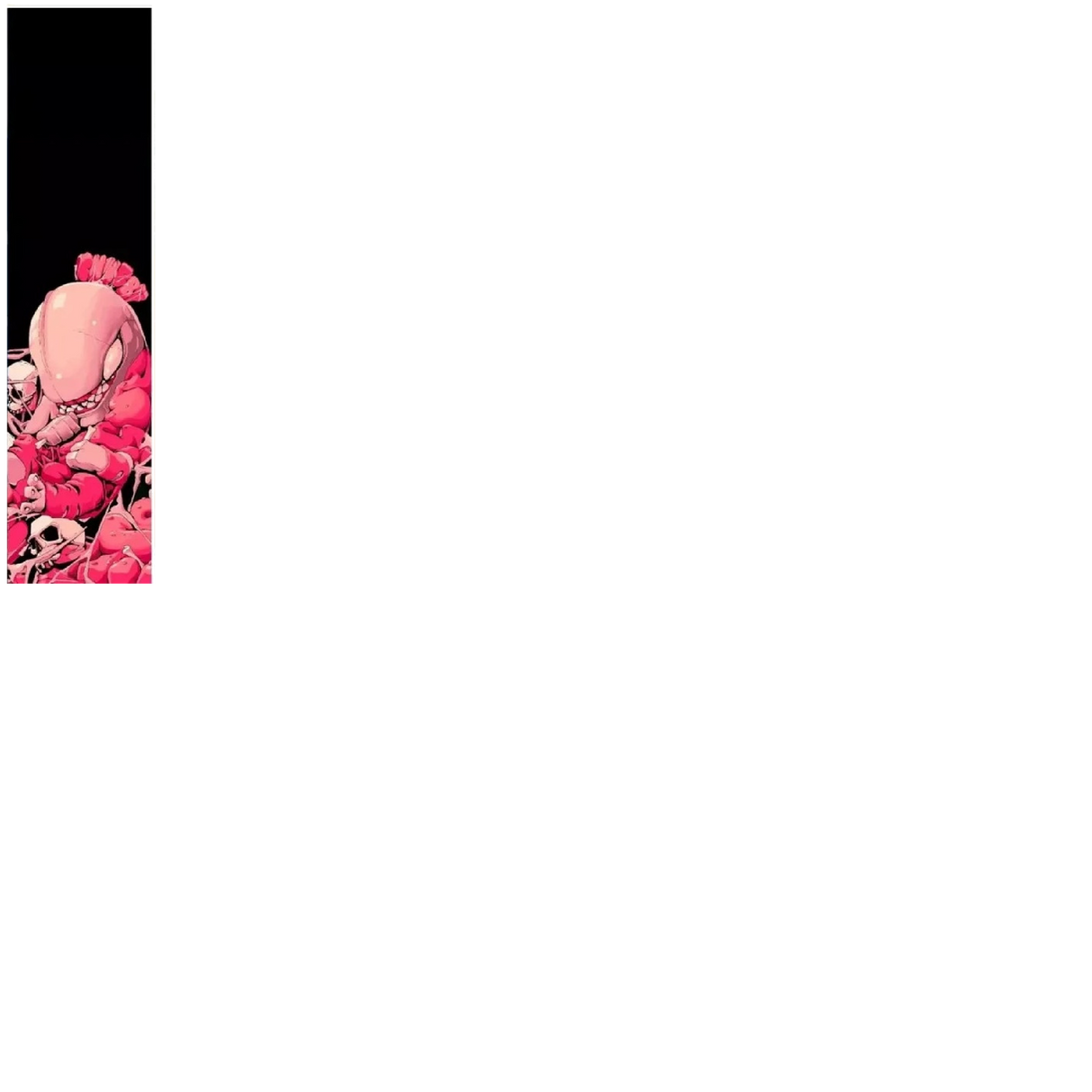 Chubby Gummy Alien Scooter Grip Tape - Pink 22" x 5"