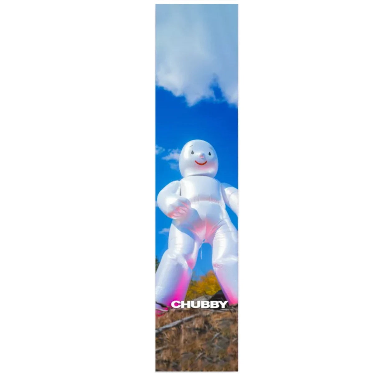 Chubby Mallow Man Scooter Grip Tape 22" x 5"