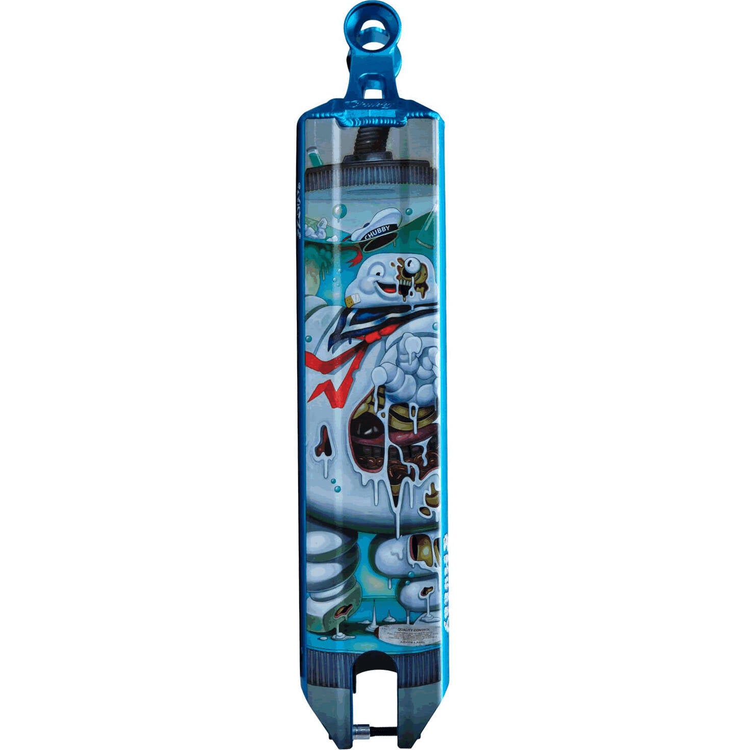Chubby Wheels Loco Scooter Deck - Marshmallow Boy 19.5" x 4.5"