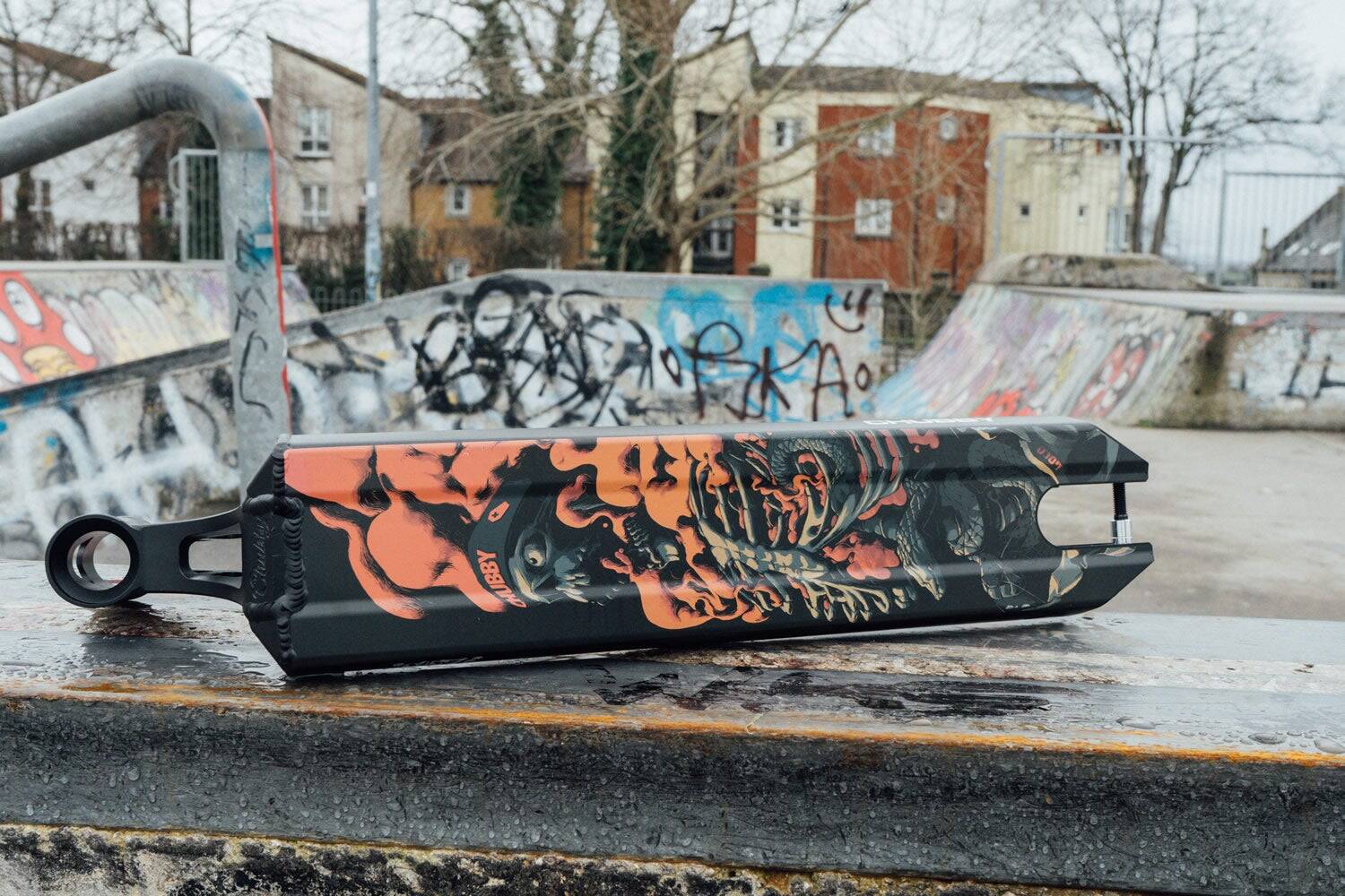 Chubby Wheels Loco Scooter Deck - Serpent 19.5" x 4.5"