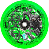 Chubby Lab 110mm Scooter Wheel - Green
