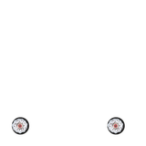 Chubby Doughnut 110mm Scooter Wheel - Oreo White