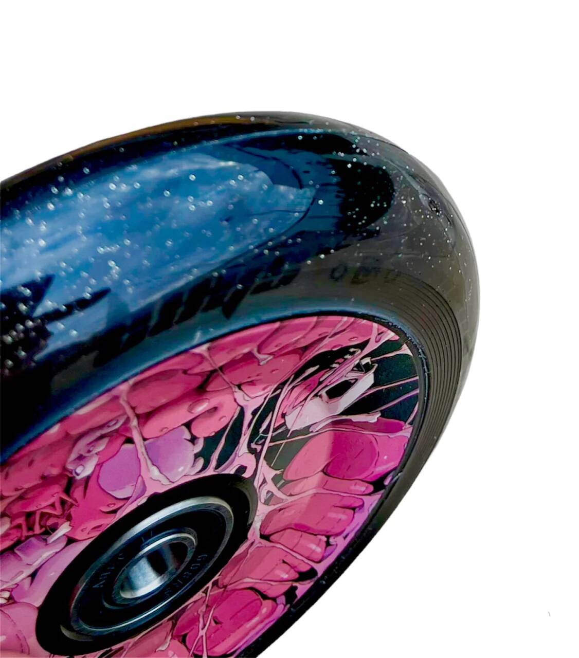 Chubby Baby Alien Gummy 110mm Scooter Wheel - Glitter PU