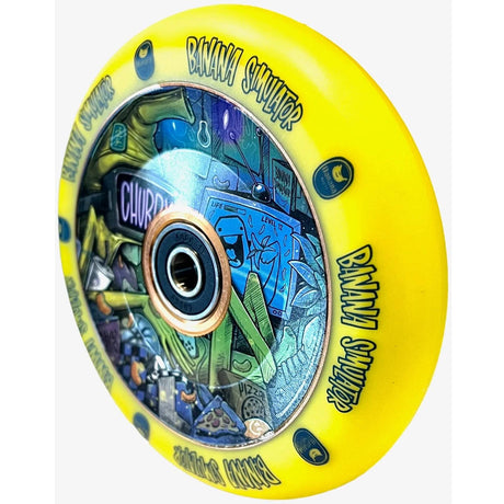 Chubby Banana Simulator 110mm Scooter Wheel - Yellow
