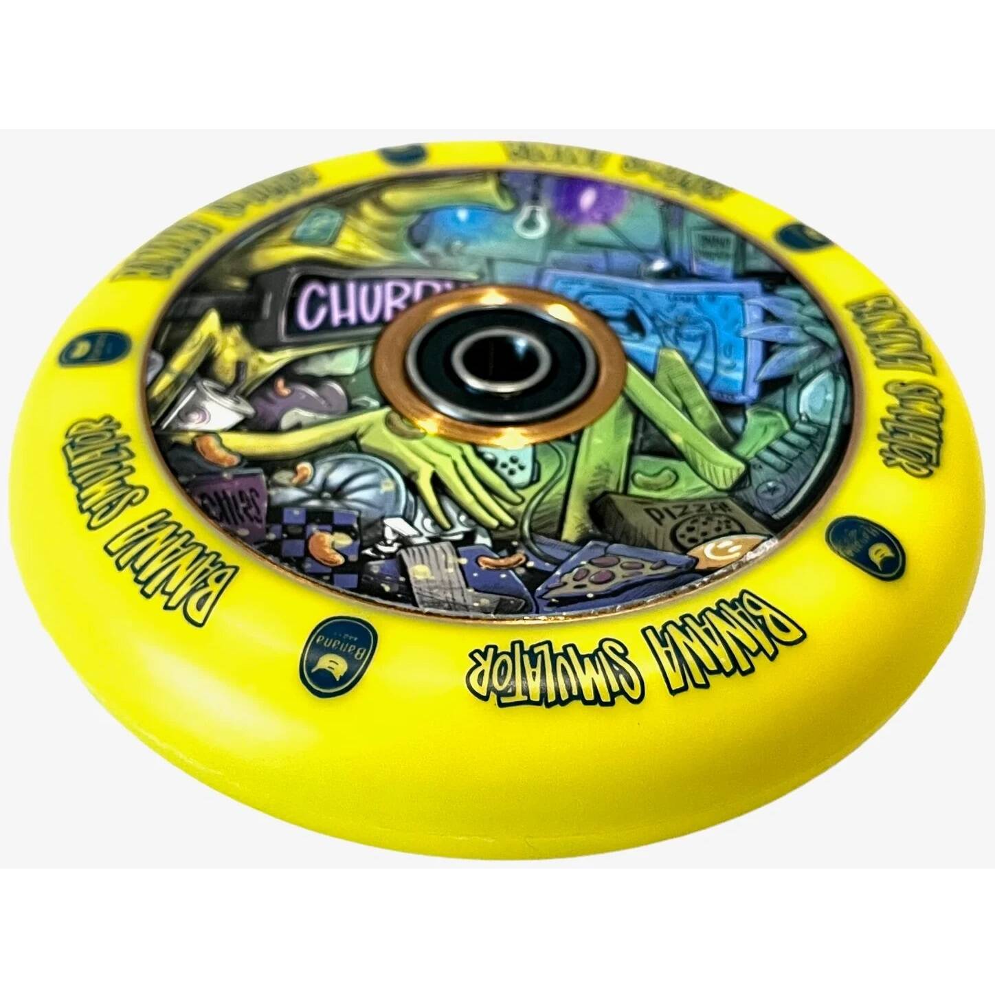 Chubby Banana Simulator 110mm Scooter Wheel - Yellow