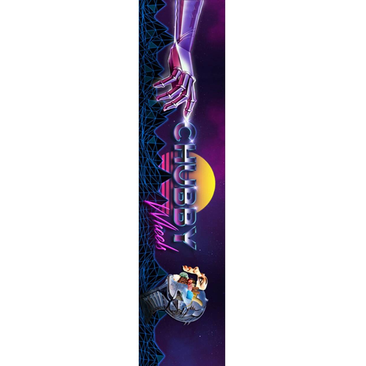 Chubby Retro Scooter Grip Tape - Purple 22" x 5"