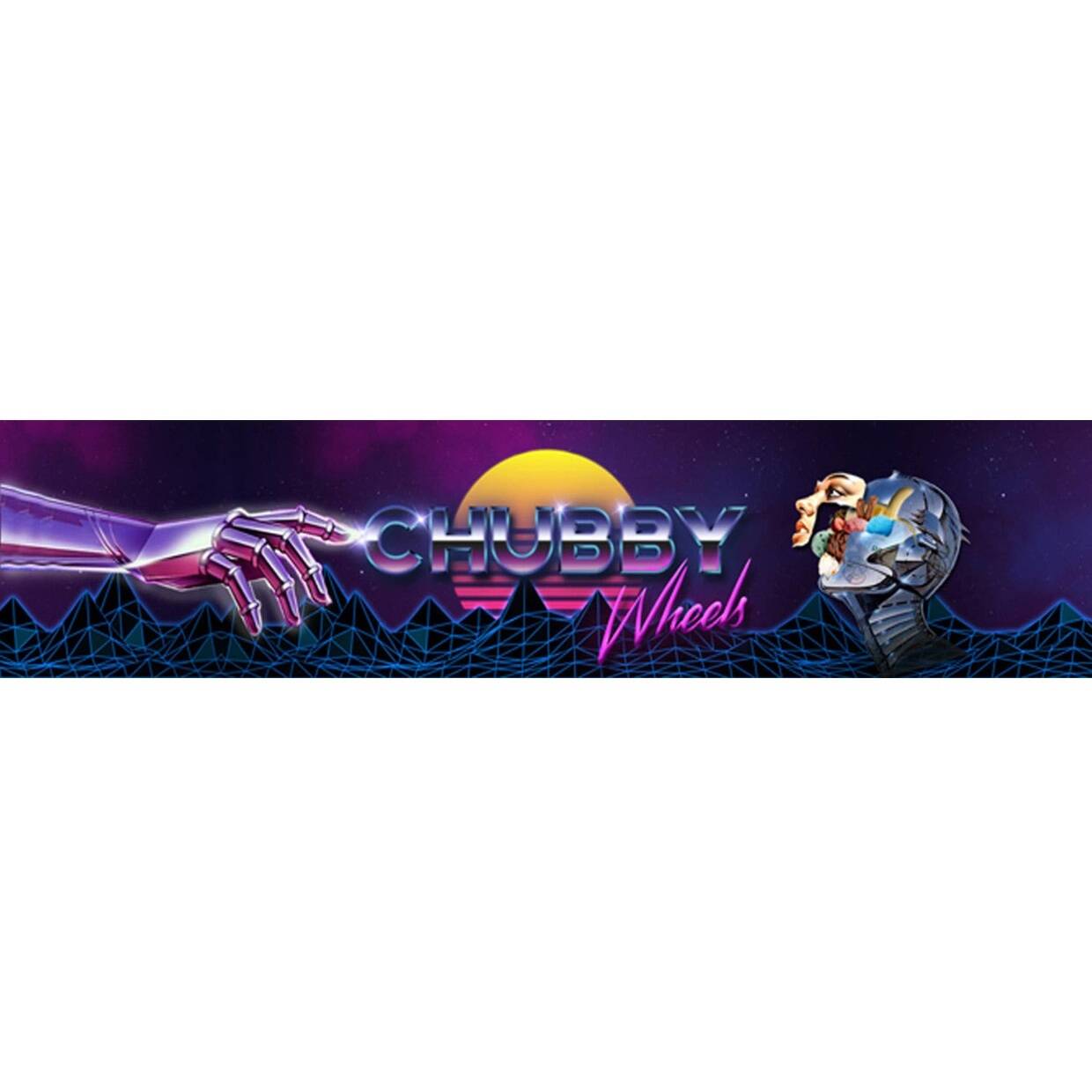 Chubby Retro Scooter Grip Tape - Purple 22" x 5"