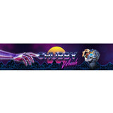 Chubby Retro Scooter Grip Tape - Purple 22" x 5"