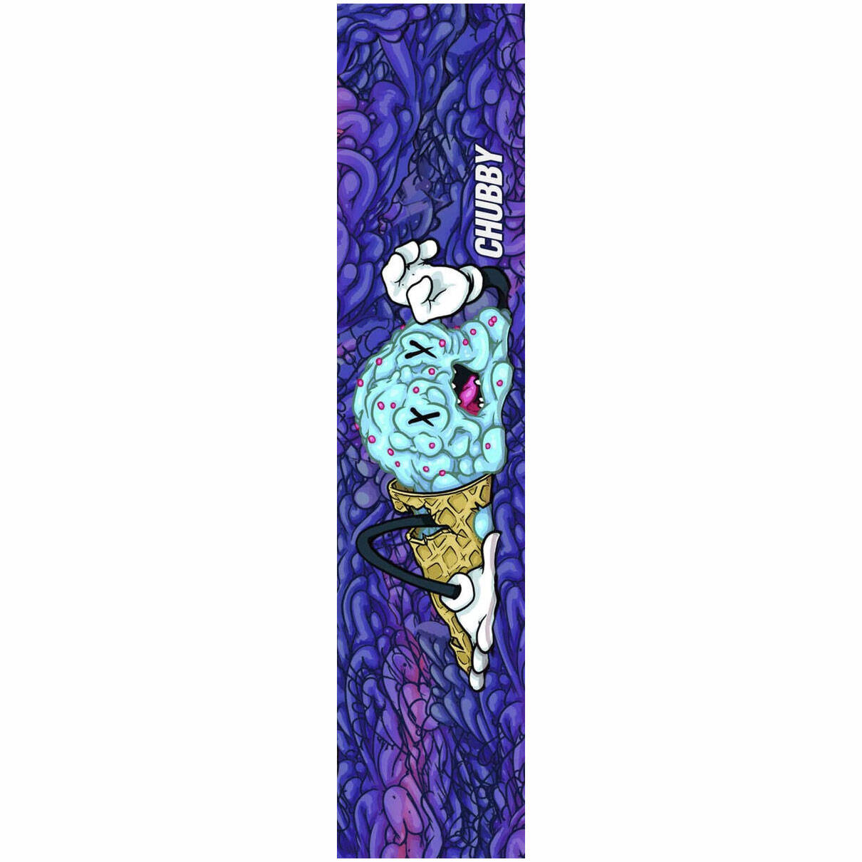 Chubby Bubblegum Whip Scooter Grip Tape 22" x 5"