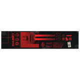 Chubby Gobby Scooter Grip Tape - Black/Red 22" x 5"