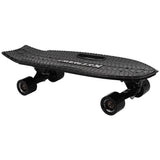 Charger-X Surf Complete Cruiser Skateboard - Black 28''