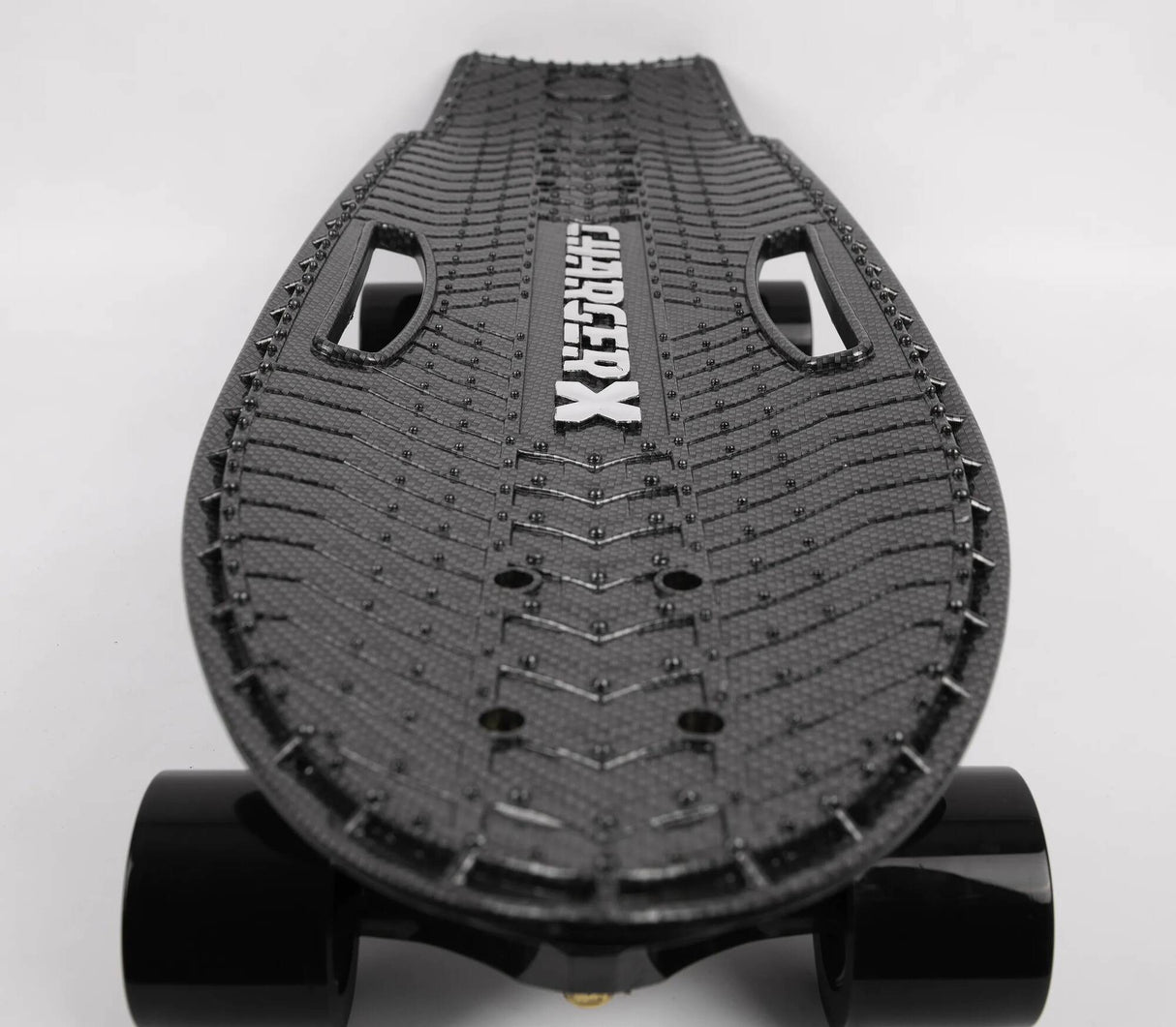 Charger-X Surf Complete Cruiser Skateboard - Black 28''