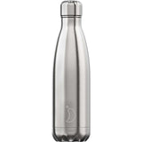 Chilly's 500ml SS Water Bottle - Stainless Steel