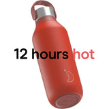 Chilly's Series 2 1L Water Bottle - Abyss Black