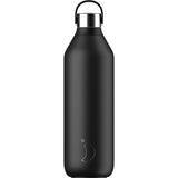 Chilly's Series 2 1L Water Bottle - Abyss Black