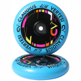 Claudius Vertesi Signature Scooter Wheels 110mm - Caribbean Blue