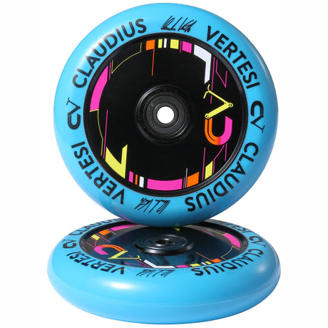 Claudius Vertesi Signature Scooter Wheels 110mm - Caribbean Blue