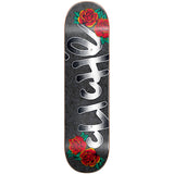Cliche Traditional Skateboard Deck - Black 8.125"
