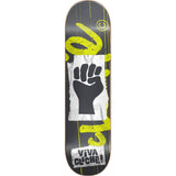 Cliche Viva Cliche Skateboard Deck - Grey Lime 8.5"