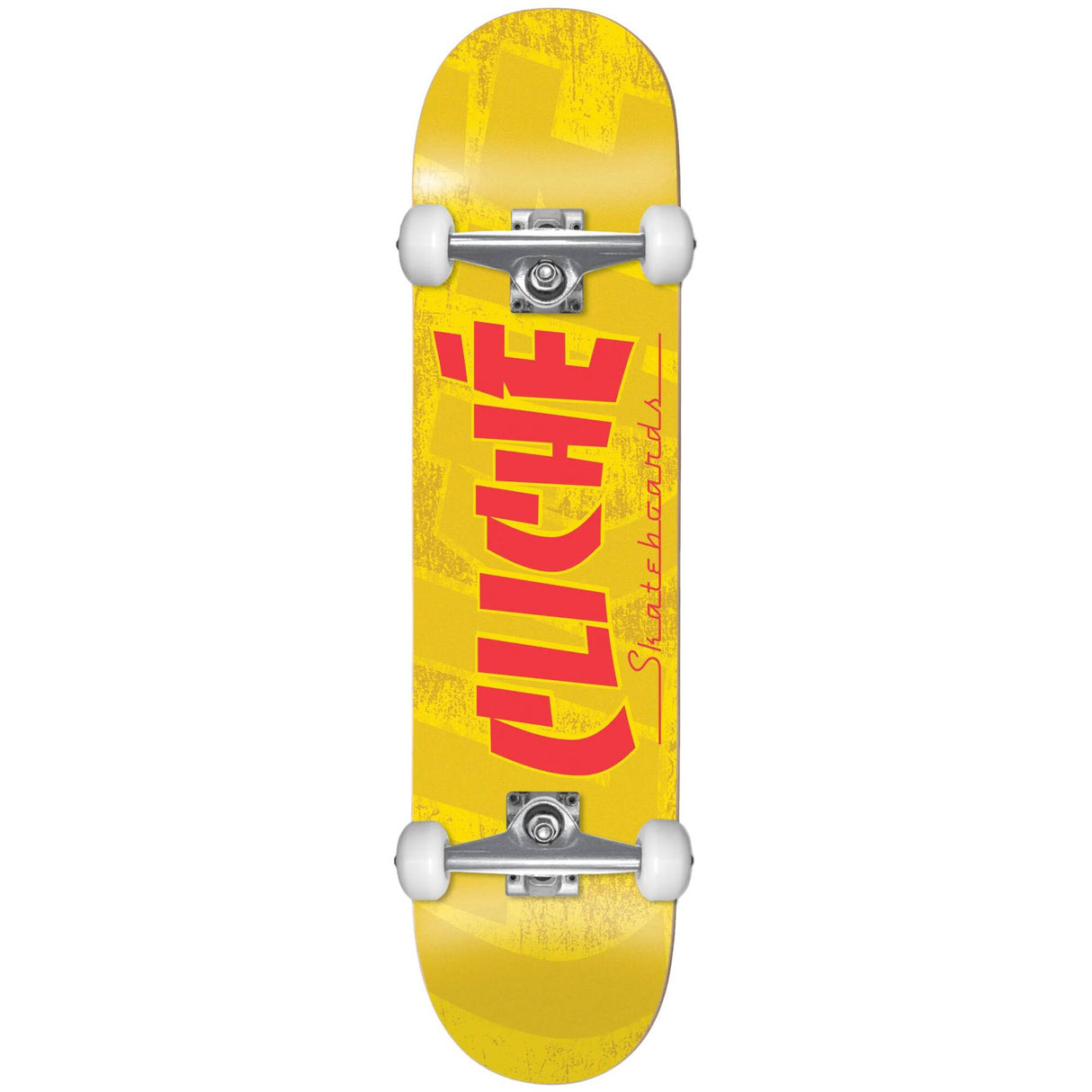 Cliche Banco FP Complete Skateboard - Yellow 7.75''