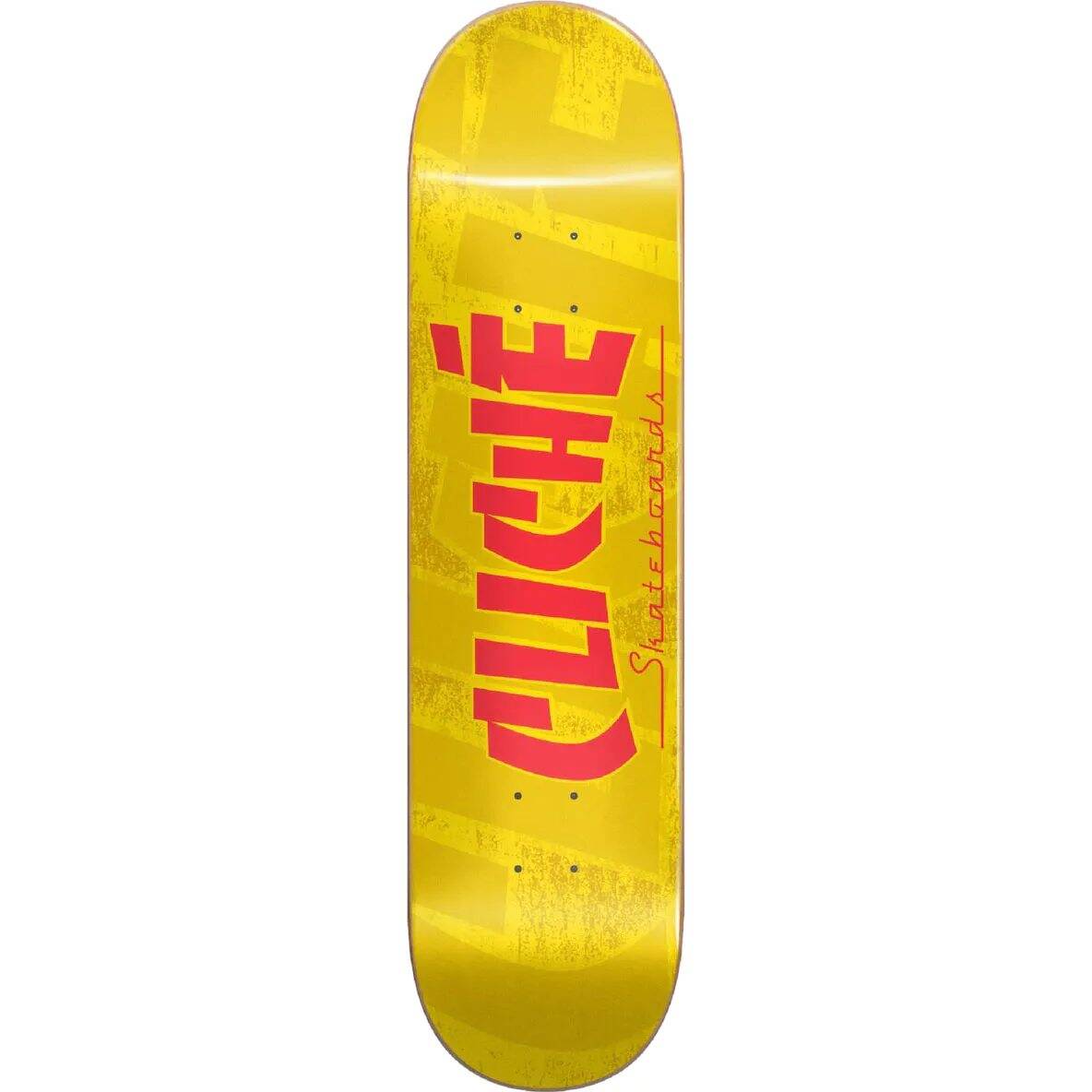 Cliche Banco RHM Complete Skateboard - Yellow 8.25''