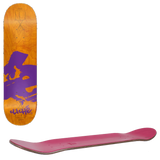 Cliche Europe RHM Skateboard Deck - Orange 8.25''