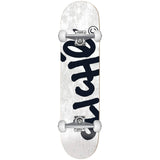 Cliche Handwritten FP Complete Skateboard - White 8.25''